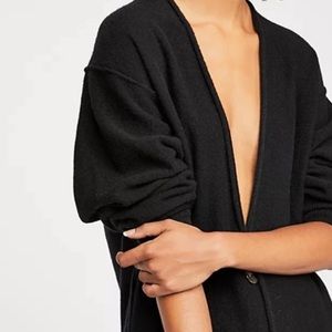 Free people Schoolboy cashmere cardigan